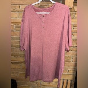 Hawker‎ Rye rose pink men’s tee 3X